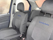 Dacia Logan I 2005-2008 Autositzbezüge (Stoff, Classik) Foto 2