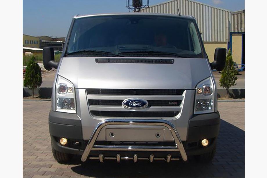 Ford Transit 2000–2014 Frontbügel WT003 (2006-2014, Edelstahl) Image