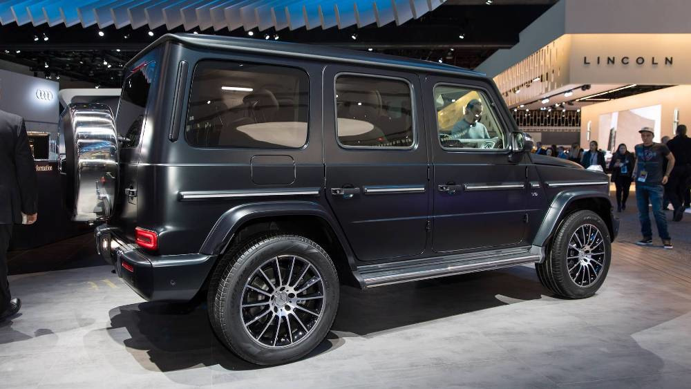 Übersicht des legendären Geländewagen Mercedes-Benz G-Klasse der neuen Generation