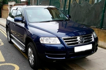 Volkswagen Touareg 2002–2010 Trittbretter Allmond Grey (2 Stk., Alu) Foto 2