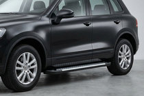 Volkswagen Touareg 2002–2010 Trittbretter Allmond Grey (2 Stk., Alu) Foto 3