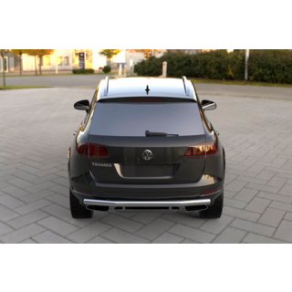 Heckbügel Edelstahl Volkswagen Touareg 2010-2018 Foto 1