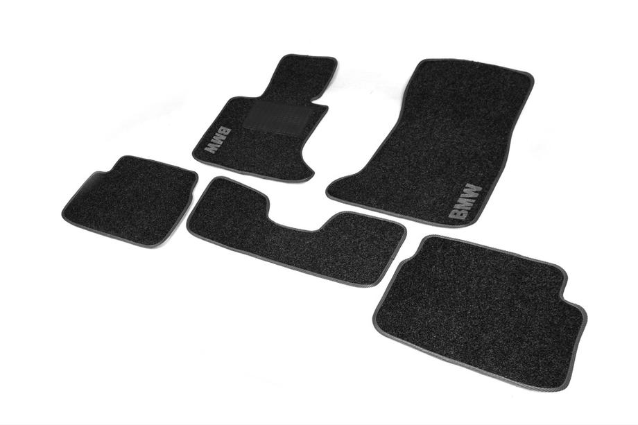 BMW 5 Series E60/E61 2003-2010 Textil Fußmatten (Velgum) Foto 2