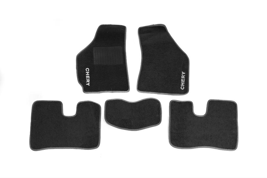 Chery QQ 2003-2022 Textil Fußmatten (Velgum) Image