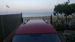 Volkswagen Caddy 2004-2010 Dachreling Skyport GREY Standardbasis Foto 9