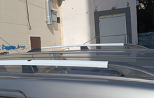 Nissan NV200 2009- Dachreling Chrom 143 cm, Kunststofffüße Foto 11