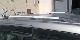 Nissan NV200 2009- Dachreling Chrom 143 cm, Kunststofffüße Foto 12