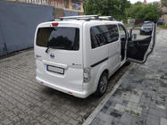 Nissan NV200 2009- Dachreling Chrom 143 cm, Kunststofffüße Foto 2