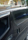 Nissan NV200 2009- Dachreling Chrom 143 cm, Kunststofffüße Foto 1