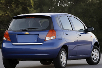 Chevrolet Aveo T200 2002-2008 Kofferraumleiste Edelstahl Foto 1