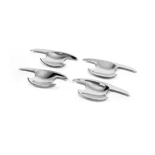 Chrom Türgriffschalen mit Blütenblättern (4 Stk, Kunststoff) Mazda 6 2008-2012 Foto 3