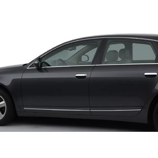Chrom Türgriffblenden (4 Stk, Edelstahl) Audi A6 C6 2004-2011 Foto 1