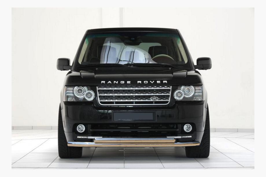 Range Rover III L322 2002-2012 Frontschutzbügel ST014 (Edelstahl) Image
