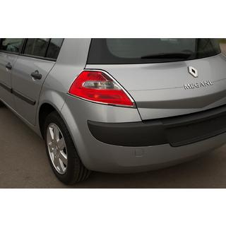 Chrom Blenden für Rückleuchten (HB, 2 Stk, Kunststoff) Renault Megane II 2004-2009 Foto 1