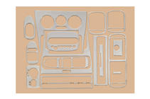 Seat Leon 1999-2005 Armaturenbrett Abdeckungen Aluminium Foto 4