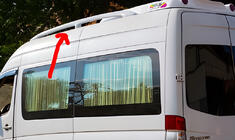 Citroen Jumper 2007-2025 Dachreling (grundiert zum Lackieren) Foto 1