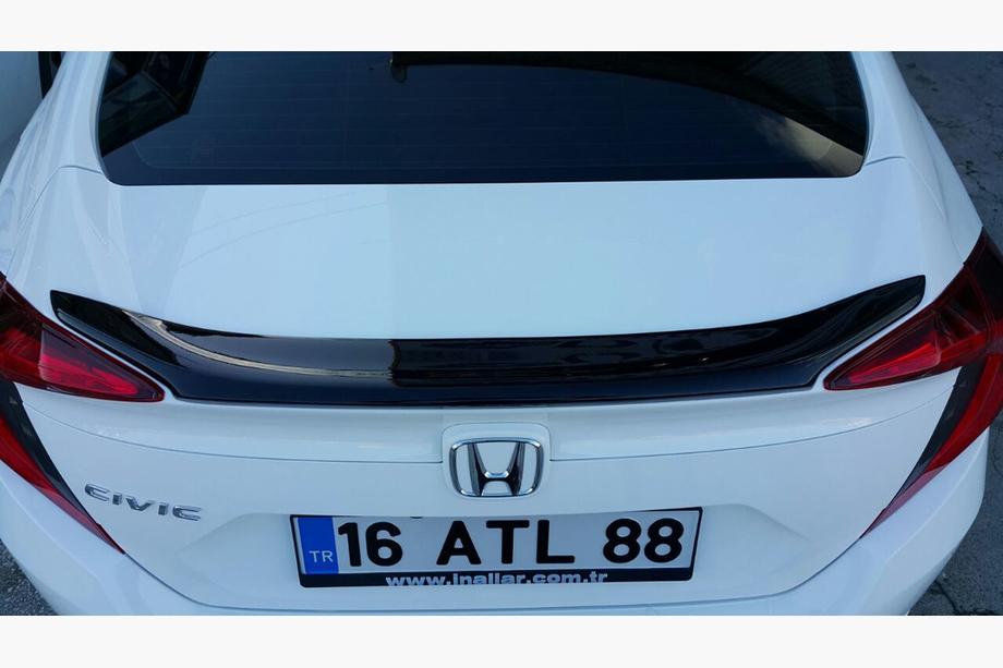 Honda Civic Sedan X 2016-2021 Heckspoiler Anatomik (grundiert zum Lackieren) Foto 2
