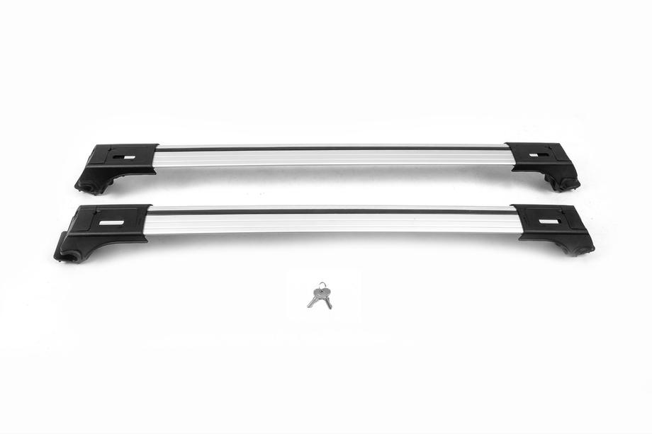 Renault Duster 2018-2024 Dachträger Querträger Skybar V1 (2 Stk) Schwarz Foto 9