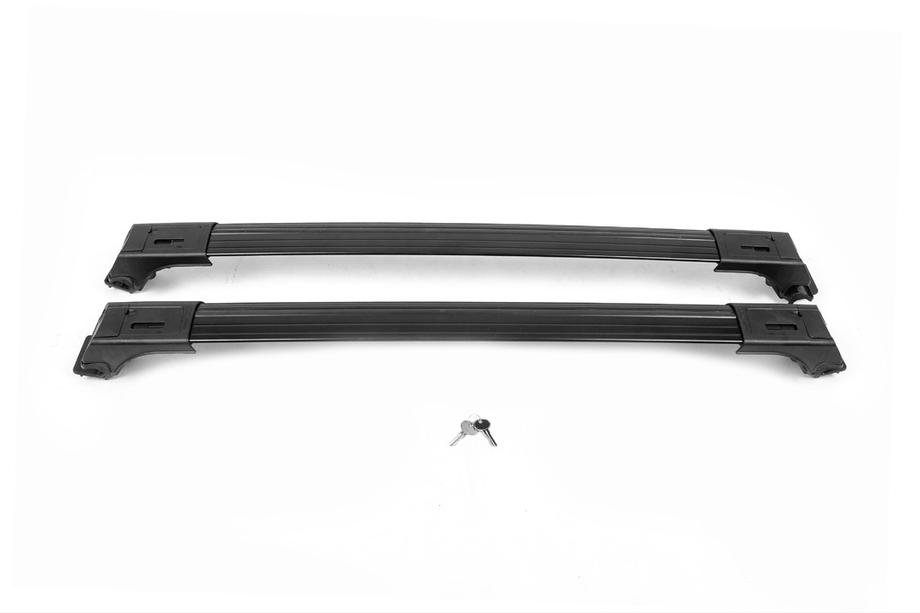 Renault Duster 2018-2024 Dachträger Querträger Skybar V1 (2 Stk) Schwarz Foto 5