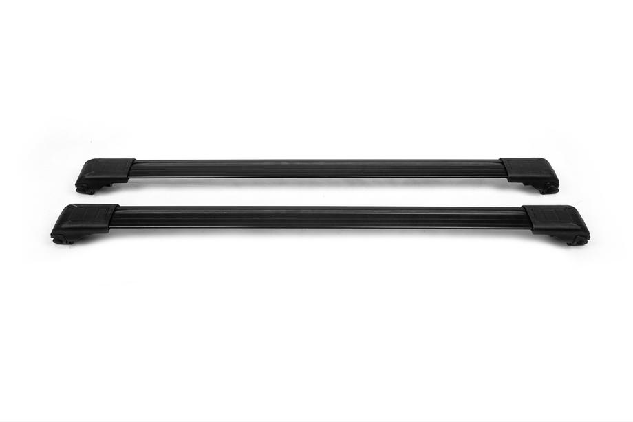 Dacia Duster 2018-2024 Dachträger für Reling abschließbar Wingbar V1 (2 Stk) Grau Foto 9