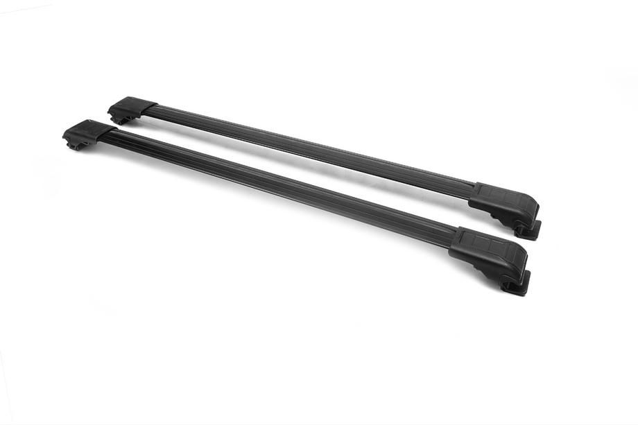 Dacia Duster 2018-2024 Dachträger für Reling abschließbar Wingbar V1 (2 Stk) Grau Foto 10