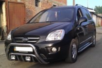 Kia Carens 1999-2012 Seitliche Edelstahlrohre Foto 2