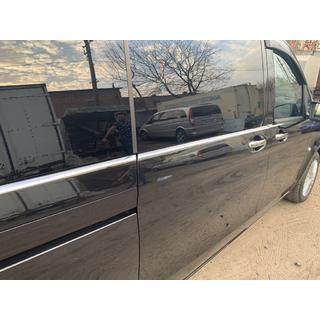 Edelstahl Fensterleisten unten über die gesamte Länge (8 Stk.) Mercedes Vito/V-class W447 2014- Foto 2
