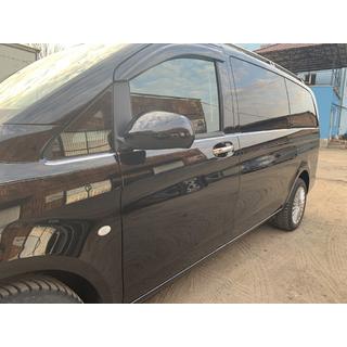 Edelstahl Fensterleisten unten über die gesamte Länge (8 Stk.) Mercedes Vito/V-class W447 2014- Foto 4