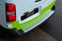 Toyota Proace 2016- Heckstoßstangenschutz OmsaLine Edelstahl Foto 8
