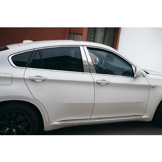 Komplette Fensterumrandung Edelstahl (10-tlg.) BMW X6 E71 2008–2014 Foto 1