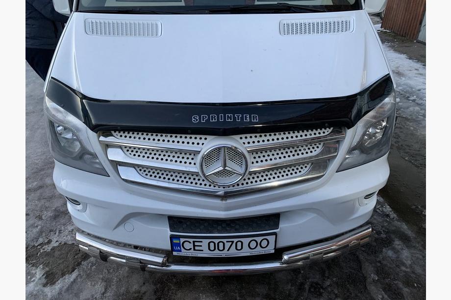 Mercedes Sprinter W906 2006–2018 Frontschutzbügel unten Shark (Edelstahl) 2006-2013 Foto 7