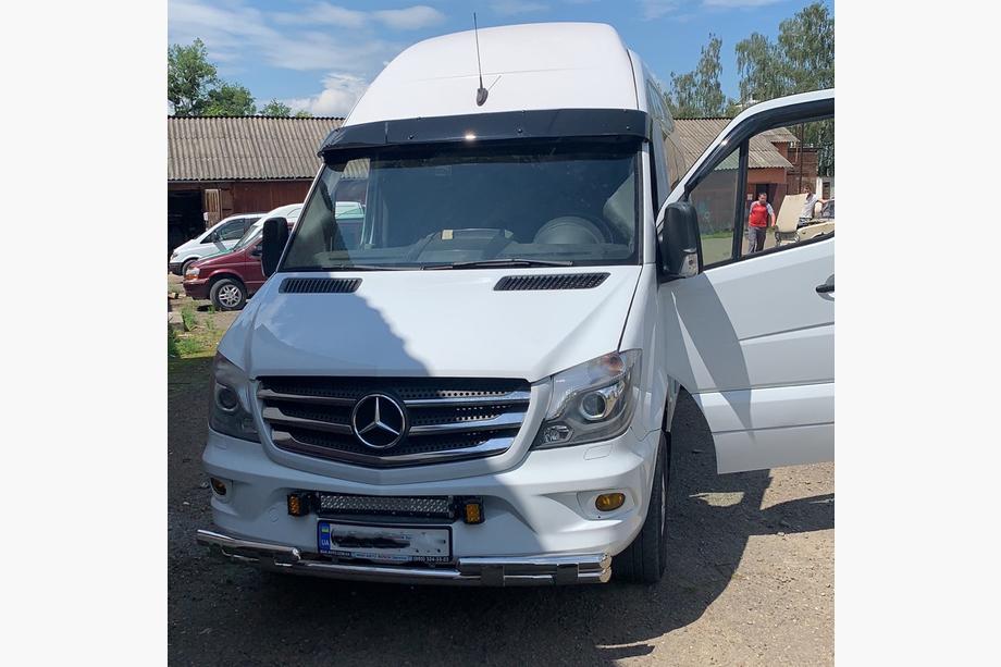 Mercedes Sprinter W906 2006–2018 Frontschutzbügel unten Shark (Edelstahl) 2006-2013 Foto 9