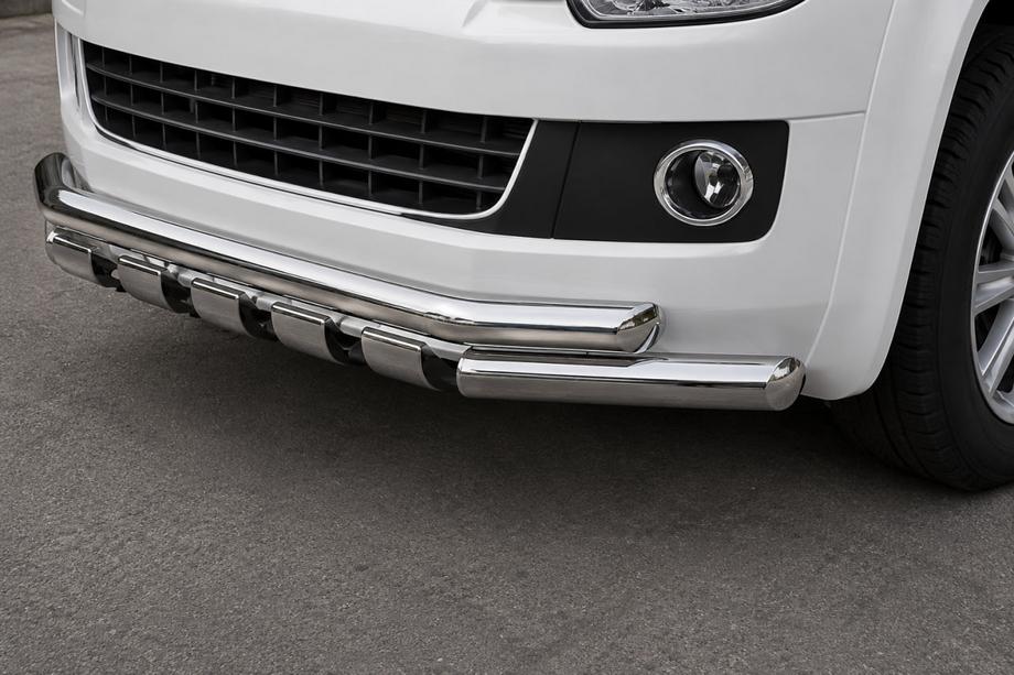 Volkswagen T5 Multivan 2003–2010 Frontbügel ST015 (Edelstahl) Image