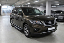 Nissan Pathfinder R52 2012-2021 Seitenstufen RedLine V1 (2 Stk, Aluminium) Foto 1