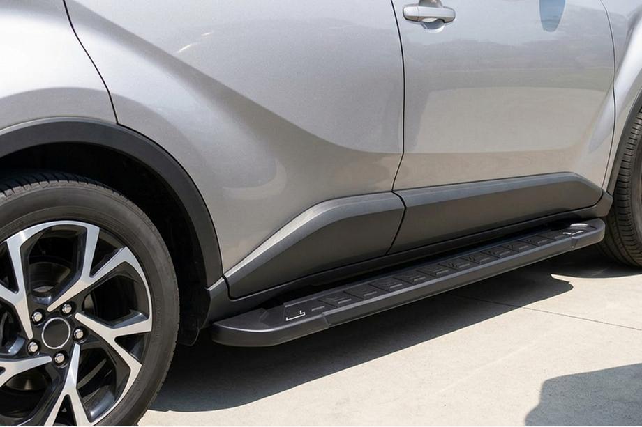 Toyota C-HR 2016-2023 Seitenstufen RedLine Black (2 Stk, Aluminium) Image