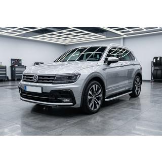 Seitenschweller Tayga Grey (2 Stk., Aluminium) Volkswagen Tiguan 2016-2023 Foto 1