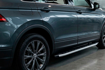 Volkswagen Tiguan 2016-2023 Seitenschweller Fullmond (2 Stk., Aluminium) Foto 1