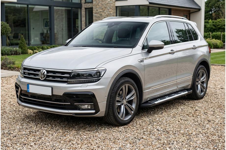 Volkswagen Tiguan 2016-2023 Seitenschweller Sunrise (2 Stk., Aluminium) Foto 1