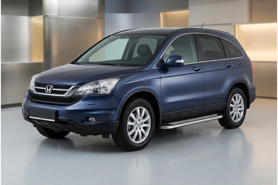 Honda CRV 2007-2011 Seitenschweller Maydos V2 (2 Stk., Aluminium & Edelstahl) Foto 1