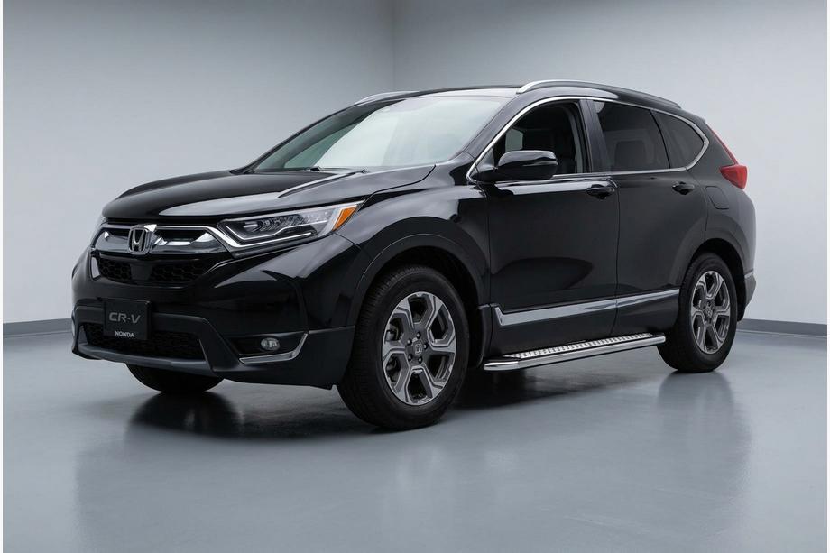 Honda CRV 2017-2022 Seitenschweller Maydos V2 (2 Stk., Aluminium & Edelstahl) Foto 1