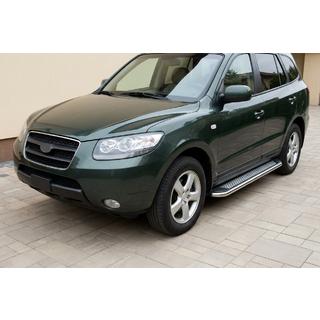 Seitenschweller Maydos V2 (2 Stk., Aluminium & Edelstahl) Hyundai Santa Fe 2 2006-2012 Foto 1