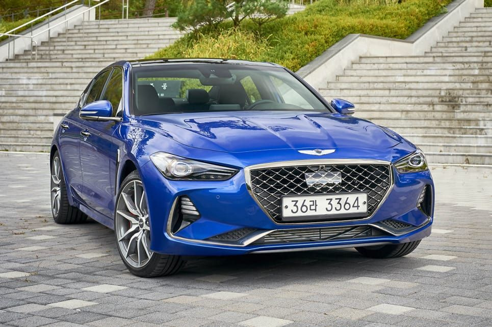 Übersicht der Luxus-Limousine Genesis G70