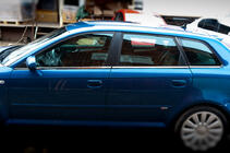 Audi A3 2003-2012 Untere Fensterleisten Edelstahl Foto 4