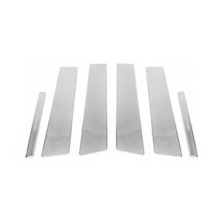 Edelstahl Säulenabdeckungen (6 Stk) Chevrolet Cruze 2009–2015 Foto 2