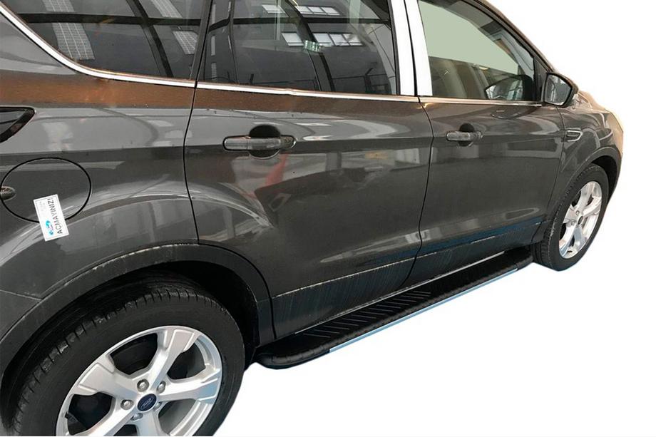 Ford Kuga/Escape 2013-2019 Trittbretter Bosphorus Grey (2 Stk., Aluminium) Image