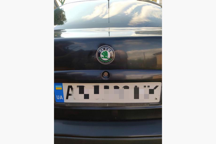 Skoda Octavia I Tour A4 1996-2010 Emblem Türkei (78 mm) Hinten Foto 4