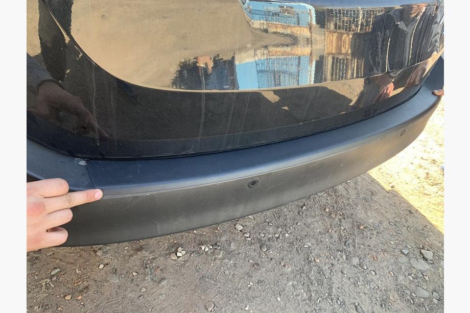 Toyota Rav 4 2013-2018 Heckstoßstangenabdeckung ABS (Kunststoff) Foto 2