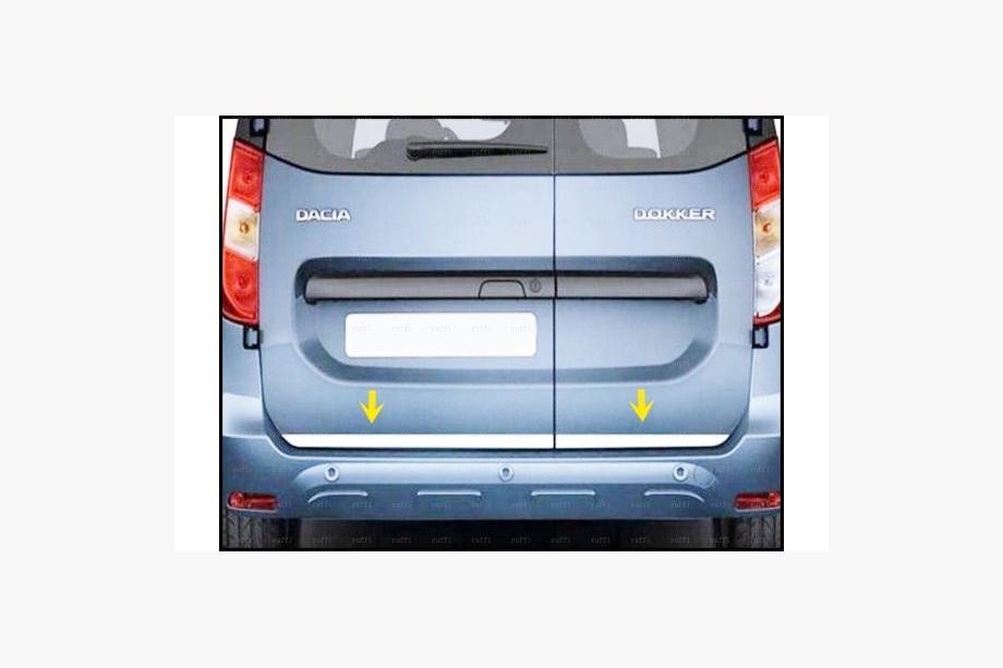 Dacia Dokker 2013-2022 Kofferraumleiste Edelstahl Foto 1
