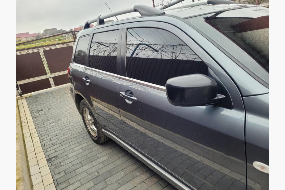 Mitsubishi Outlander 2001-2006 Fensterunterkante Zierleisten Edelstahl (6 Stk) Foto 2