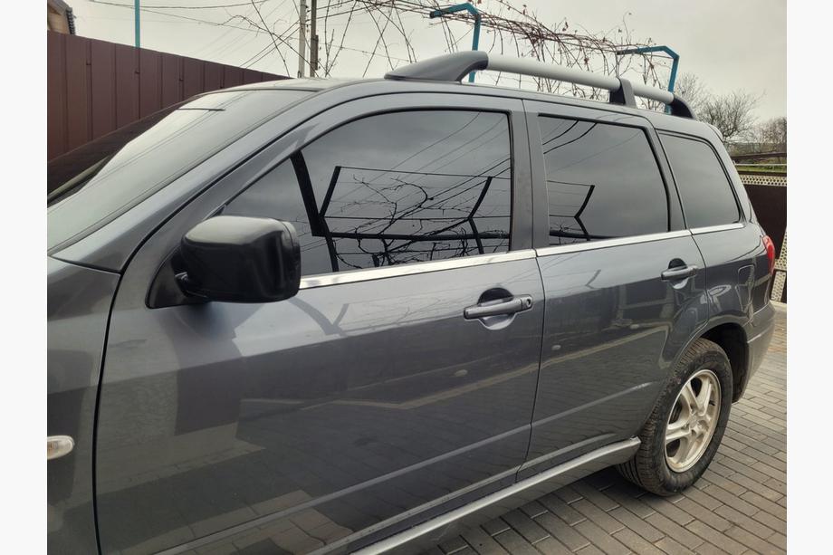 Mitsubishi Outlander 2001-2006 Fensterunterkante Zierleisten Edelstahl (6 Stk) Foto 1